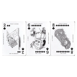 Spielkarten Limited Edition Art of the Patent (Amusement) Playing Cards