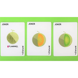 Spielkarten Watermelon Playing Cards Created by FLAMINKO Playing Cards