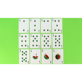 Spielkarten Watermelon Playing Cards Created by FLAMINKO Playing Cards