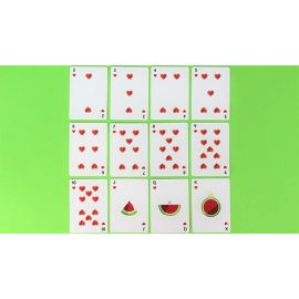 Spielkarten Watermelon Playing Cards Created by FLAMINKO Playing Cards