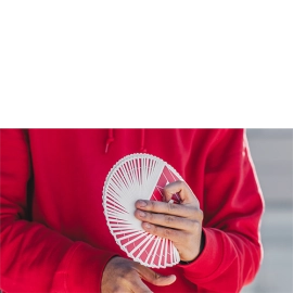 Spielkarten Limited Edition Mako Red Playing Cards by Toomas Pintson