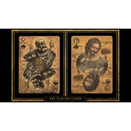 Spielkarten Leonardo MMXVIII Gold Edition by Art Playing Cards