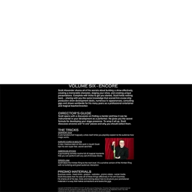 Standing Up On Stage Volume 6 Encore by Scott Alexander - DVD