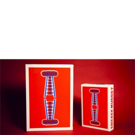 Jumbo Chicken Nugget Playing Cards - Red