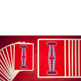 Jumbo Chicken Nugget Playing Cards - Red