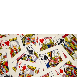 Jumbo Chicken Nugget Playing Cards - Red
