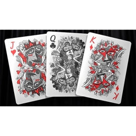 Spielkarten Masquerade: Black Box Edition Playing Cards by Denyse Klette