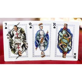 Spielkarten Ancient Warriors (Black) Playing Cards