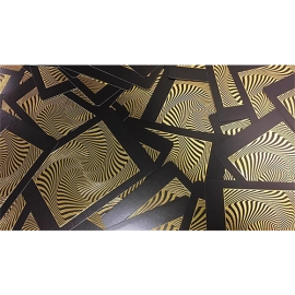 Spielkarten Royal Vortex Gold Foil Playing Cards Gemaco