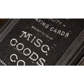 Spielkarten The MGCO Black Playing Cards