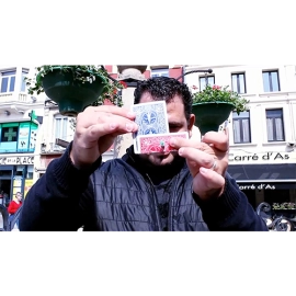 CRAZY HOLE Blue (Gimmick and Online Instructions) by Mickael Chatelain