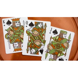 Spielkarten Olive Tally Ho Playing Cards by Jackson Robinson