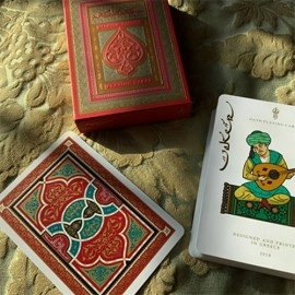 Spielkarten ARABESQUE Playing Cards - Player's Edition (Red) by Lotrek