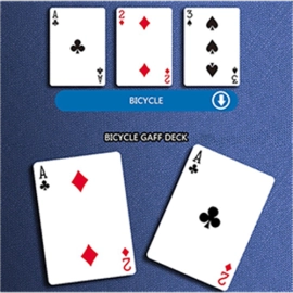 Spielkarten Bicycle Gaff Rider Back (Blue) Playing Cards by Bocopo