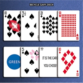 Spielkarten Bicycle Gaff Rider Back (Blue) Playing Cards by Bocopo