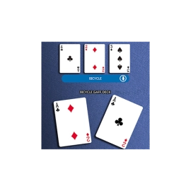 Spielkarten Bicycle Gaff Rider Back (Red) Playing Cards by Bocopo