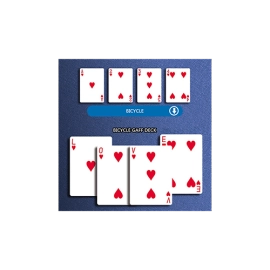 Spielkarten Bicycle Gaff Rider Back (Red) Playing Cards by Bocopo