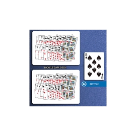Spielkarten Bicycle Gaff Rider Back (Red) Playing Cards by Bocopo