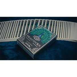 Spielkarten Limited Edition Peacocks Playing Cards by Rocsana Thompson