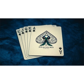 Spielkarten Limited Edition Peacocks Playing Cards by Rocsana Thompson
