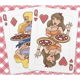 Spielkarten Pizza Playing Cards by LPCC