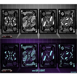 Spielkarten Limited Edition Bicycle Grid Blackout Playing Cards