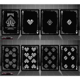 Spielkarten Limited Edition Bicycle Grid Blackout Playing Cards