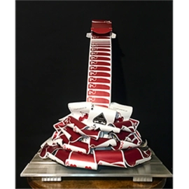 Special Edition Cascading Cards (Cherry Reno Red) by Keith O'Brien