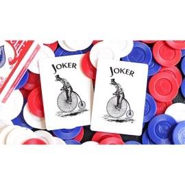 Spielkarten Limited Edition Bicycle Faro (Blue) Playing Cards