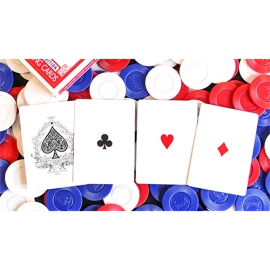 Spielkarten Limited Edition Bicycle Faro (Blue) Playing Cards
