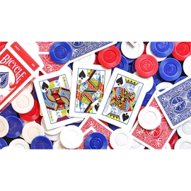 Spielkarten Limited Edition Bicycle Faro (Blue) Playing Cards