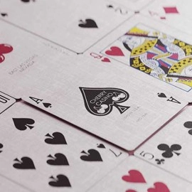 Spielkarten Cherry Casino Flamingo Quartz (Pink) Playing Cards By Pure Imagination Projects