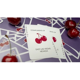 Spielkarten Cherry Casino (Desert Inn Purple) Playing Cards by Pure Imagination Projects