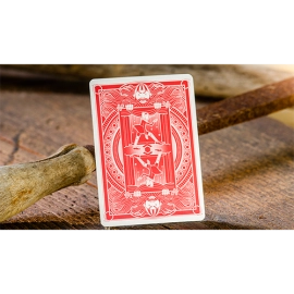 Spielkarten Pinocchio Vermilion Playing Cards (Red) by Elettra Deganello