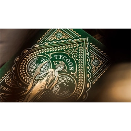 Spielkarten Limited Edition Green Tycoon Playing Cards by Theory11