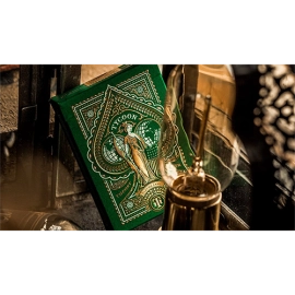 Spielkarten Limited Edition Green Tycoon Playing Cards by Theory11