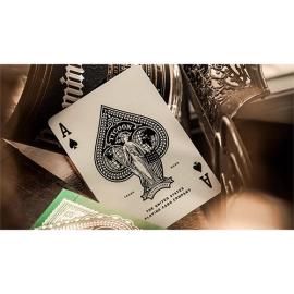 Spielkarten Limited Edition Green Tycoon Playing Cards by Theory11