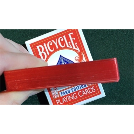 Spielkarten Limited Edition Gilded Bicycle Faro (Red) Playing Cards