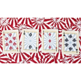 Spielkarten Limited Edition Circus Nostalgic Red Gilded Playing Cards