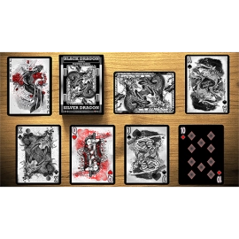 Silver Dragon (Standard Edition) Playing Cards by Craig Maidment