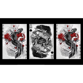 Silver Dragon (Standard Edition) Playing Cards by Craig Maidment