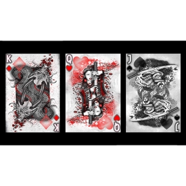 Silver Dragon (Standard Edition) Playing Cards by Craig Maidment