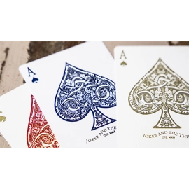 Spielkarten White Gold Edition Playing Cards by Joker and the Thief