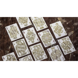 Spielkarten White Gold Edition Playing Cards by Joker and the Thief