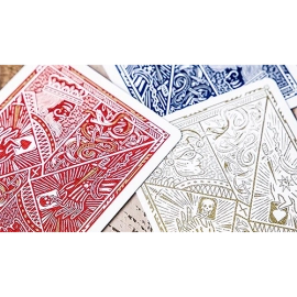 Spielkarten Blood Red Edition V1 Playing Cards by Joker and the Thief