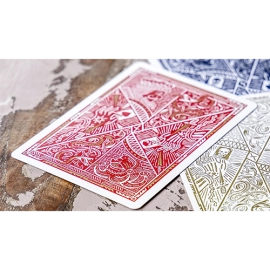 Spielkarten Blood Red Edition V1 Playing Cards by Joker and the Thief