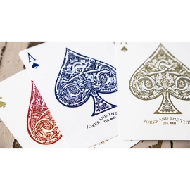Spielkarten Blood Red Edition V1 Playing Cards by Joker and the Thief