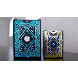 The Planets: Pluto Mini Playing Cards - with plexiglass case