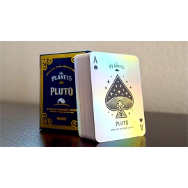 The Planets: Pluto Mini Playing Cards - with plexiglass case