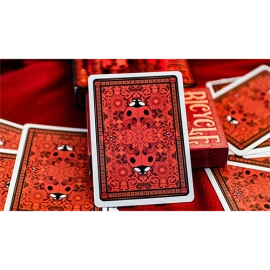 Spielkarten Limited Edition Bicycle Ladybug (Black) Playing Cards